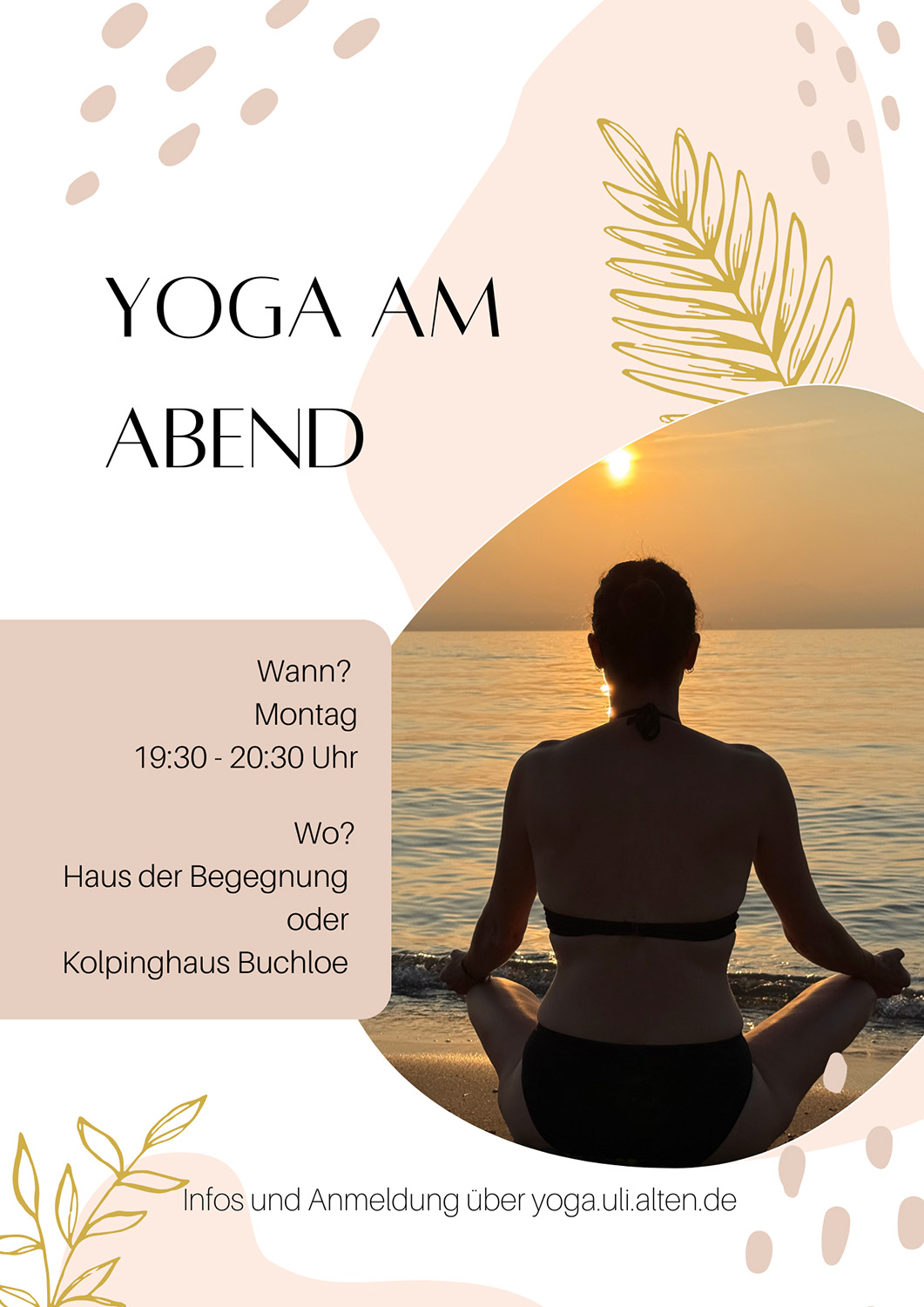 Flyer Abendyoga