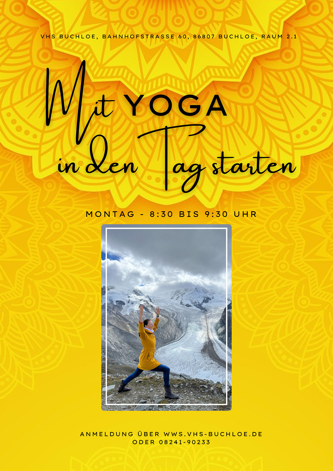Flyer Abendyoga